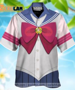 Sailor Moon Hawaiian Shirt For Men Women