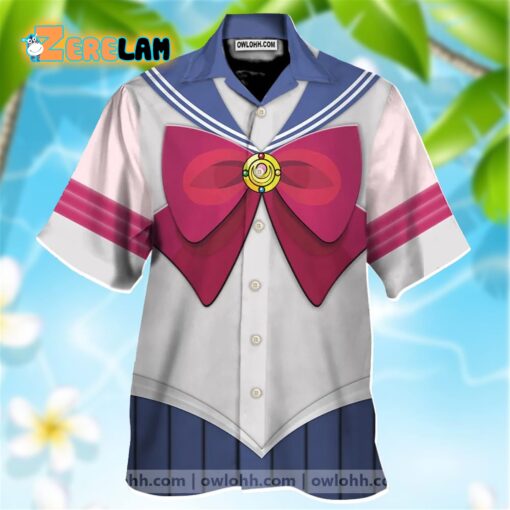 Sailor Moon Hawaiian Shirt For Men Women