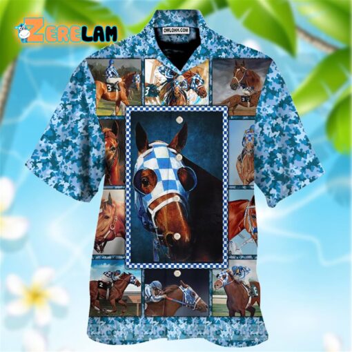 Secretariat Horse Racing Hawaiian Aloha Shirt For Men Women