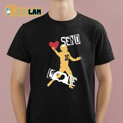 Send Love Heir Jordan 10 Shirt
