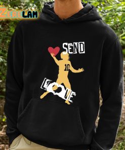 Send Love Heir Jordan 10 Shirt 2 1