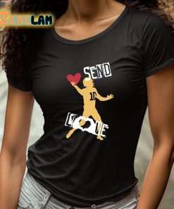 Send Love Heir Jordan 10 Shirt 4 1