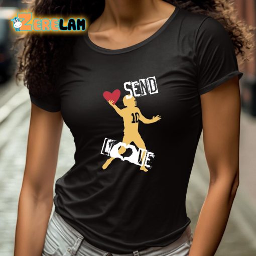 Send Love Heir Jordan 10 Shirt