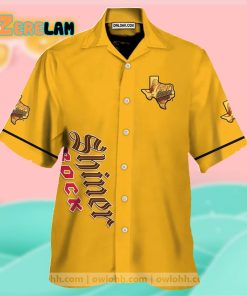 Shiner Bock Beer Hawaiian Shirt