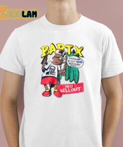 Simpson Bart-x Freedom By Any Means Necessary Dude Shirt