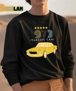 Sixtes Big American Muscle 1973 Classic Car Shirt 3 1