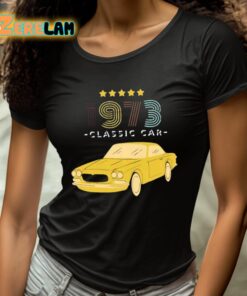 Sixtes Big American Muscle 1973 Classic Car Shirt 4 1