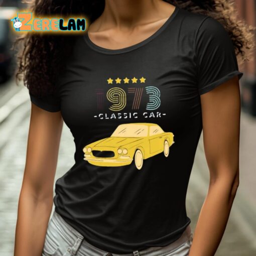 Sixtes Big American Muscle 1973 Classic Car Shirt