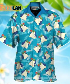 Snorlax Pokemon Hawaiian Shirt
