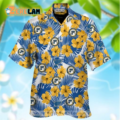 St Louis Blues Hawaiian Shirt