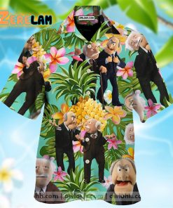 Statler And Waldorf Muppets Tropical Hawaiian Shirt