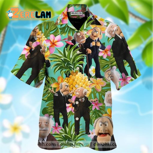 Statler And Waldorf Muppets Tropical Hawaiian Shirt