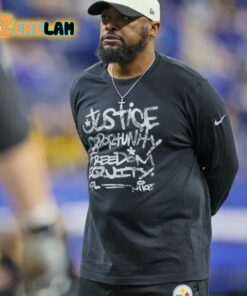 Steelers Coach Mike Tomlin Justice Opportunity Equity Freedom Shirt