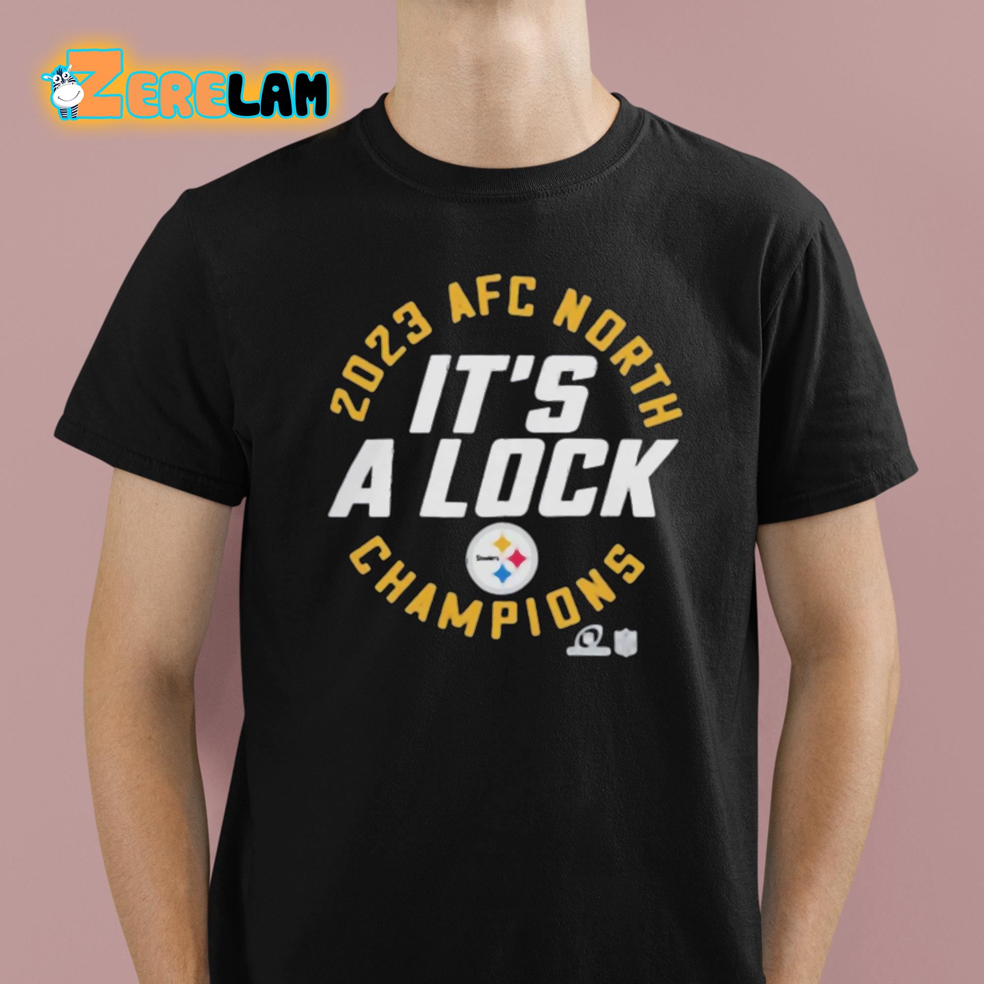 Pittsburgh steelers afc 2025 north champs shirts