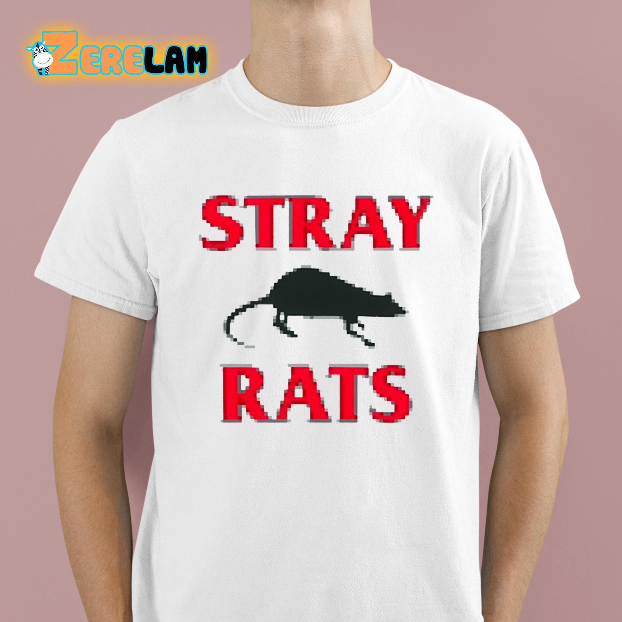 Stray Rats Pixel Rodenticide Shirt - Zerelam
