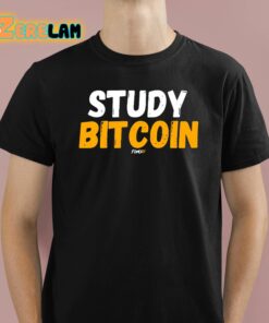 Study Bitcoin Graphic Shirt