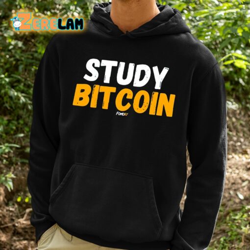 Study Bitcoin Graphic Shirt