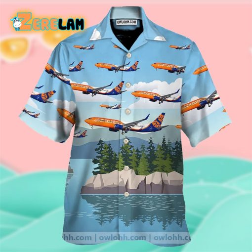 Sun Country Airlines Boeing 737-83n Hawaiian Shirt