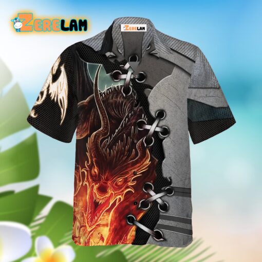 Tattoo And Dungeon Dragon Hawaiian Shirt