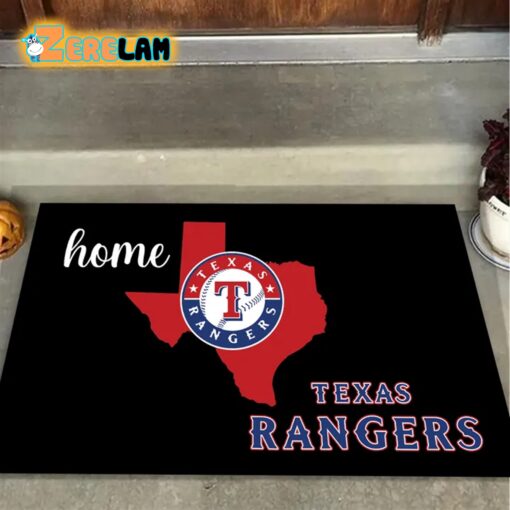 Texas Home Rangers Doormat