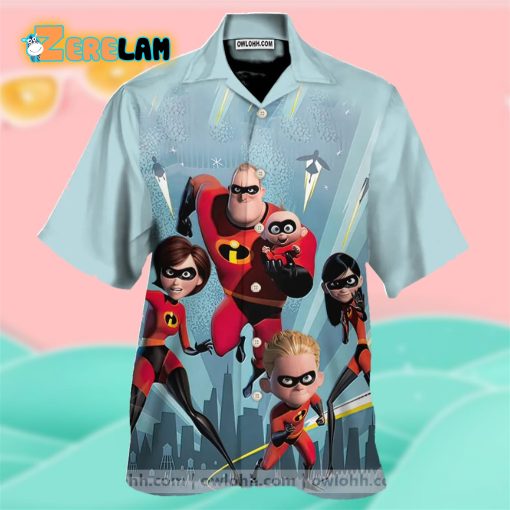 The Incredibles Mrs Hawaiian Shirt
