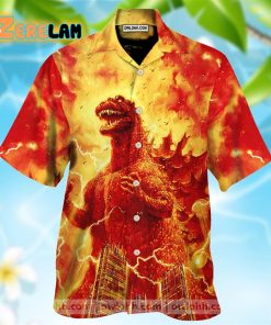 The Most Classic Monster Character Godzilla Hawaiian Shirt
