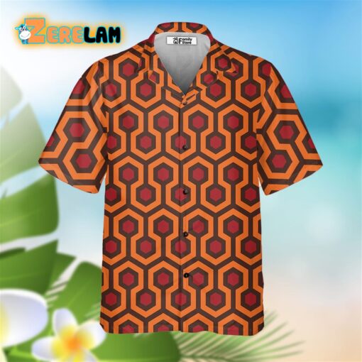 The Overlook Pattern The Shining Hawaiian Shirt