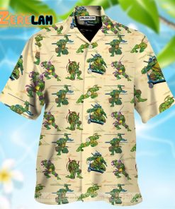 The Teenage Mutant Ninja Turtles Tmnt Hawaiian Shirt