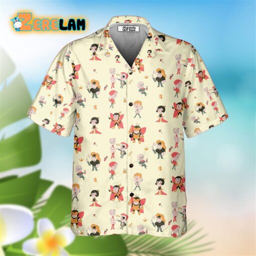 The Venture Bros Pattern Hawaiian Shirt