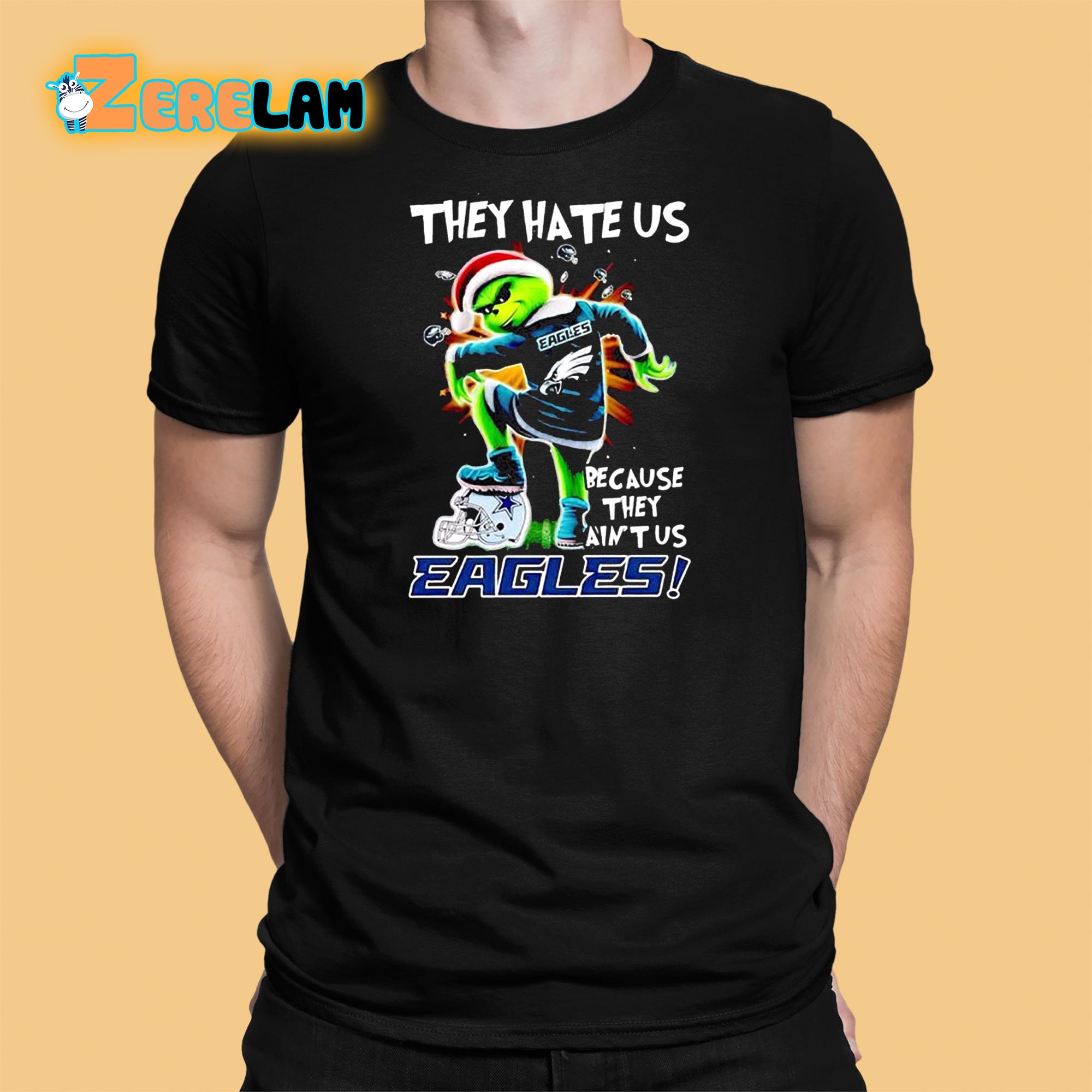 They Hate Us Because They Aint Us Philadelphia Eagles Shirt 1 1
