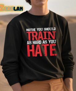 Thora Strong Maybe You Should Train As Hard As You Hate Shirt 3 1