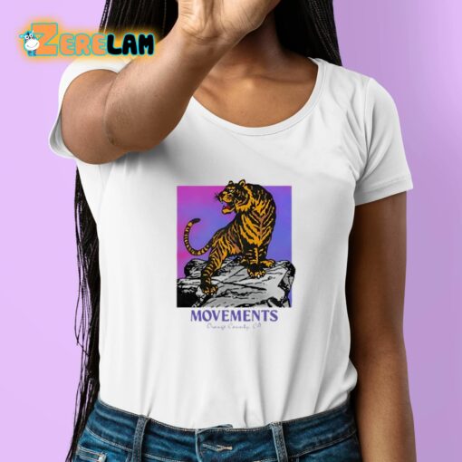 Tiger Movement Orange County Ca Shirt