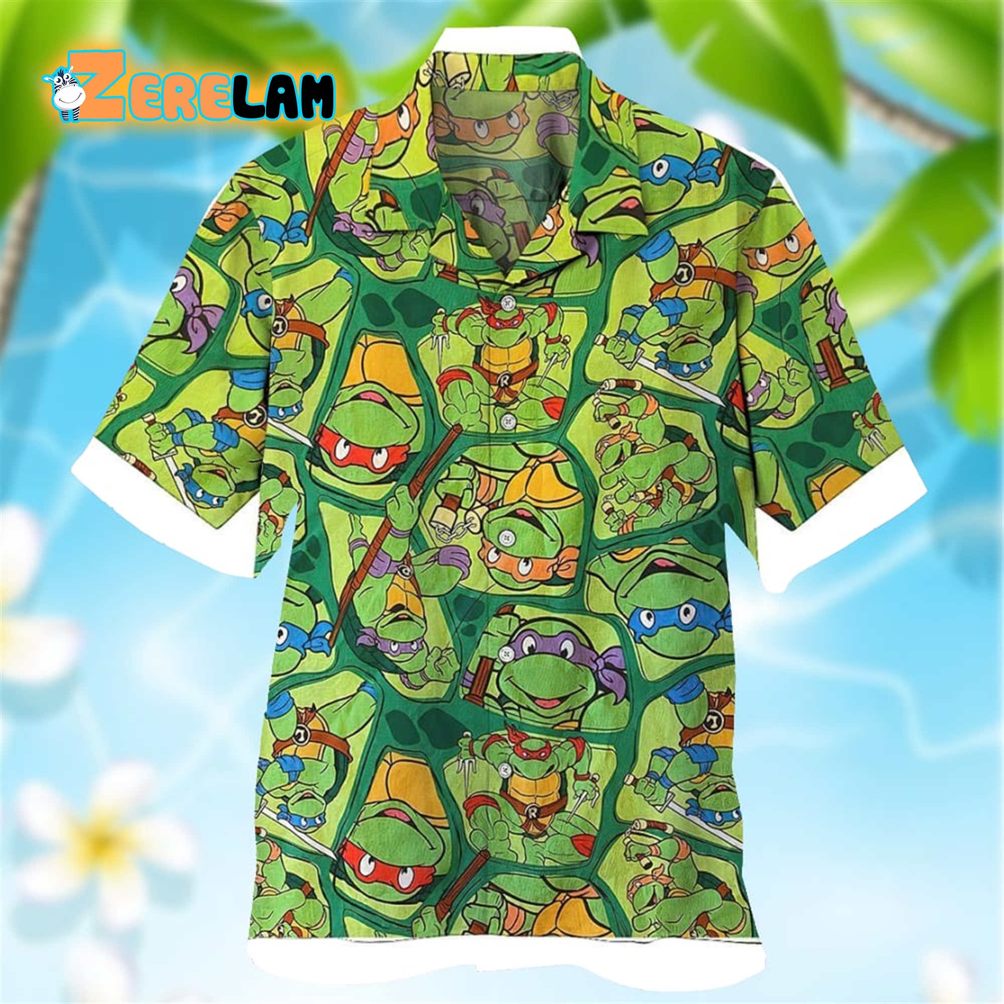 Teenage Mutant Ninja Turtles Adventures 3D hawaiian shirts for men