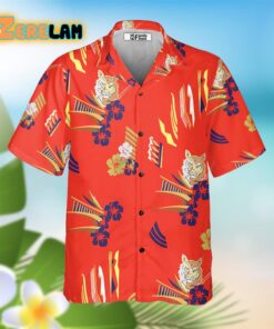 Tony Montana Al Pacino In Scarface Summer Short Sleeve Hawaiian Shirt