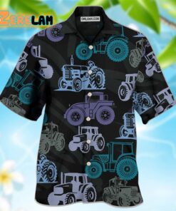 Tractor Farm Basic Farmer Hawaiian Shirt