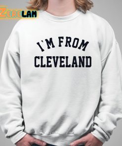Travis Kelce I'm From Cleveland Shirt 5 1 Tshirt
