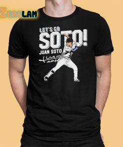 Trent Grisham Let’s Go Juan Soto New York Yankees shirt