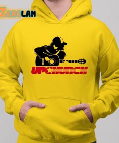 Upchurch Yellow Black Red Logo Shirt 1 1
