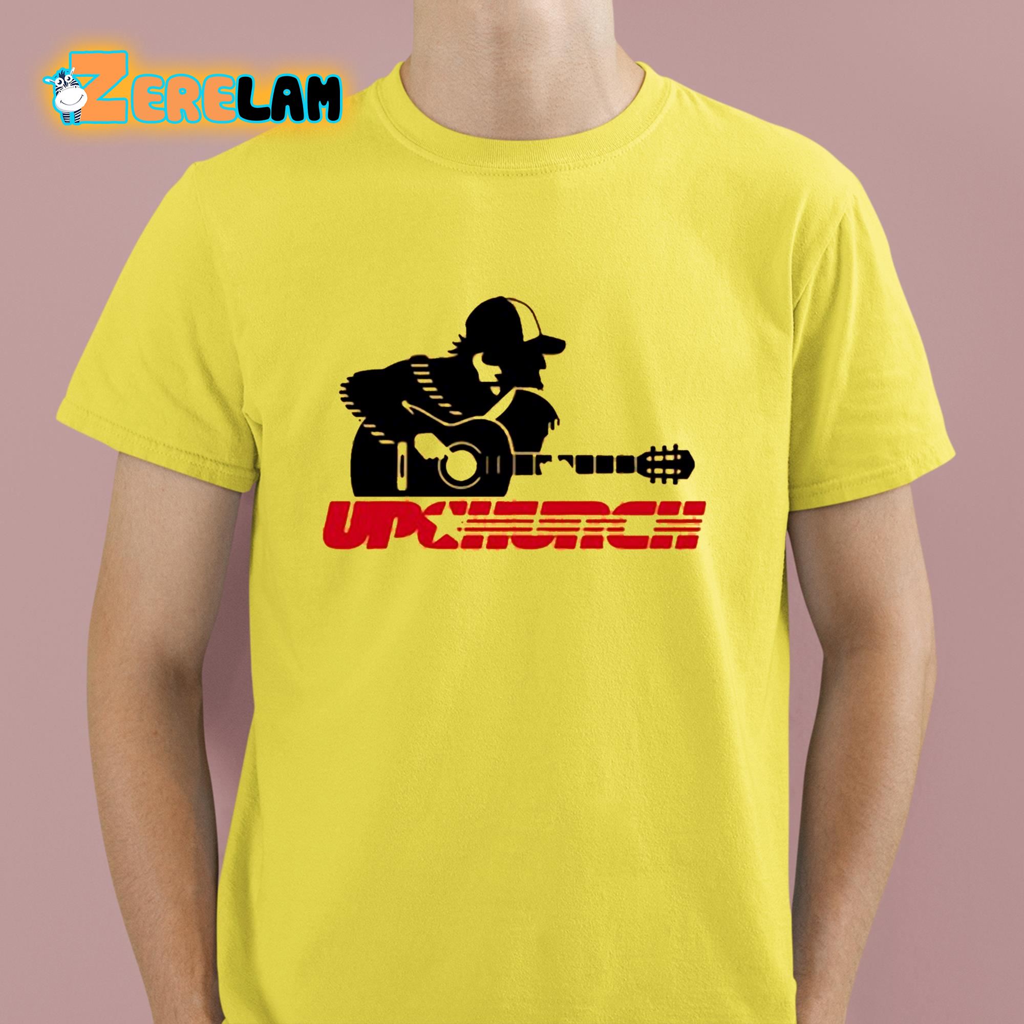 Upchurch Yellow Black Red Logo Shirt 3 1
