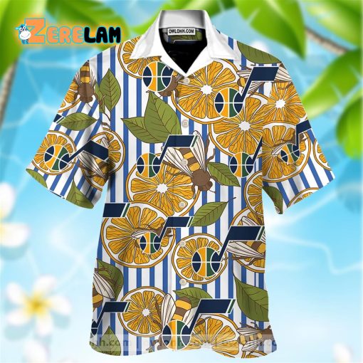 Utah Jazz Hawaiian Shirt