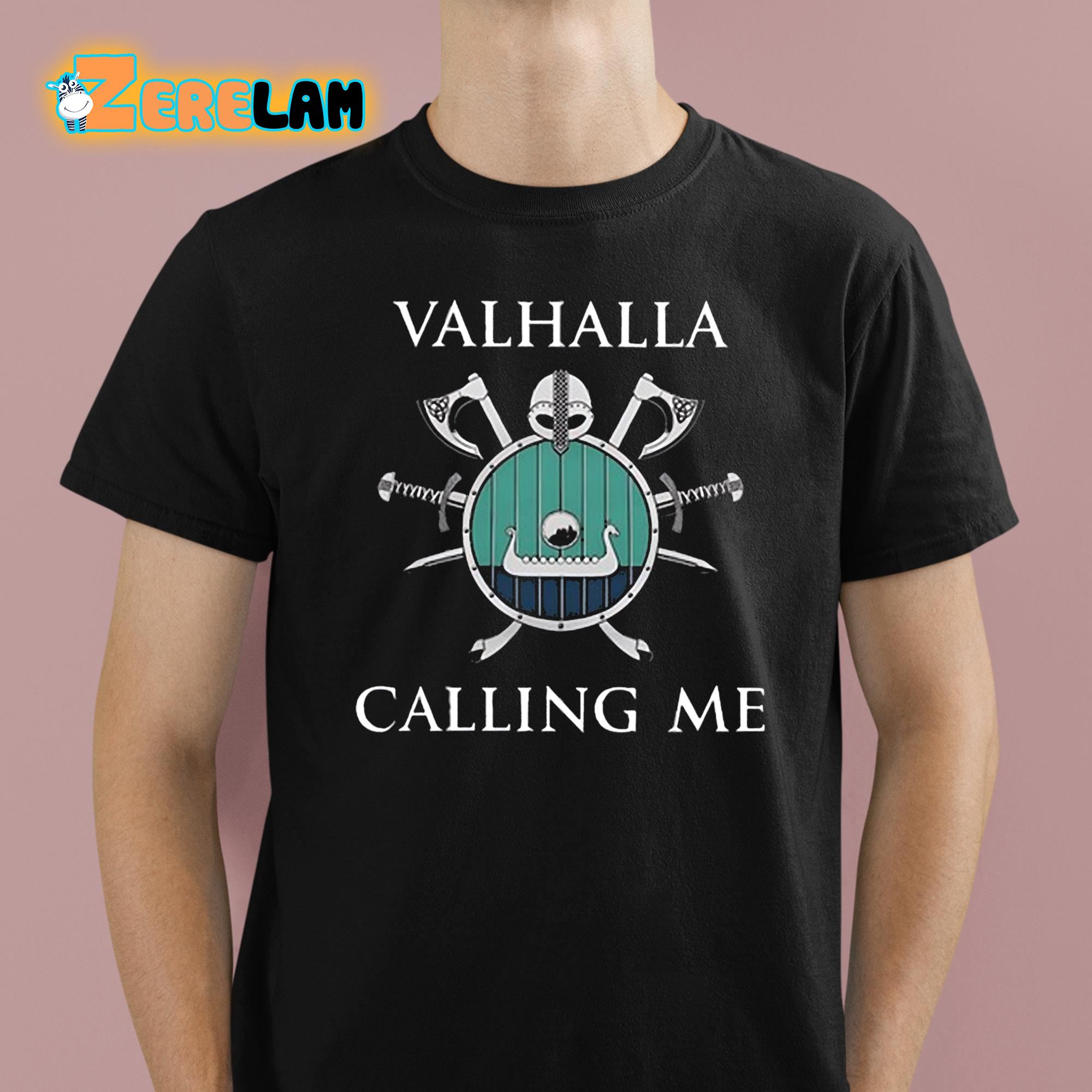 Valhalla Calling Me Mos Double Sided Shirt 1 1