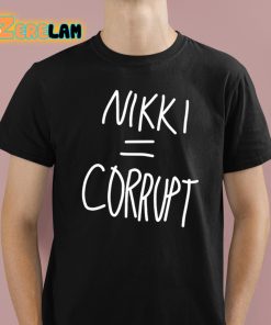 Vivek Ramaswamy Nikki Equal Corrupt Shirt
