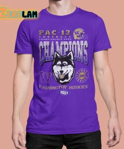 Washington Huskies 2023 Pac 12 Champions Shirt 2