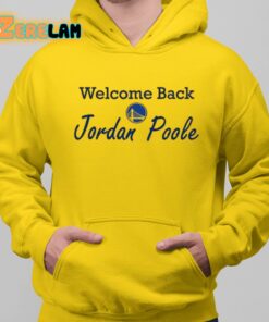 Welcome Back Jordan Poole Shirt 1 1