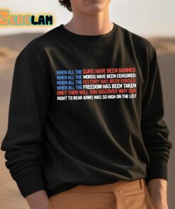 When All The Guns Have Been Banned Shirt 3 1