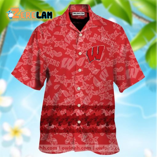 Wisconsin Badgers Hawaiian Shirt