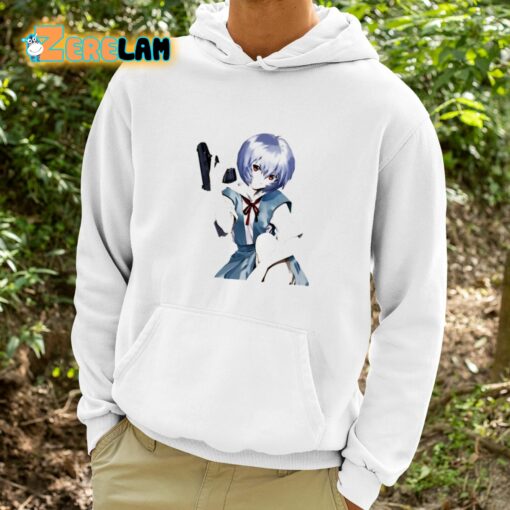 Zofrec Rei Ayanami With Gun Shirt