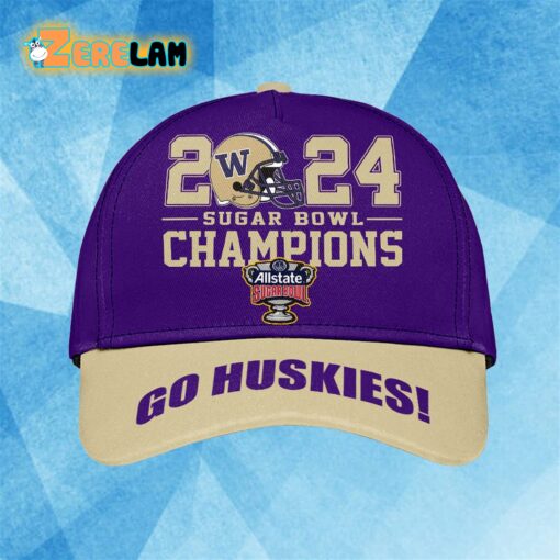 2024 Sugar Bowl Champions Go Huskies Hat