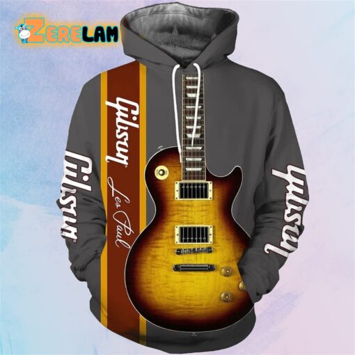 All Over Printed Electric Guitar Hoodie