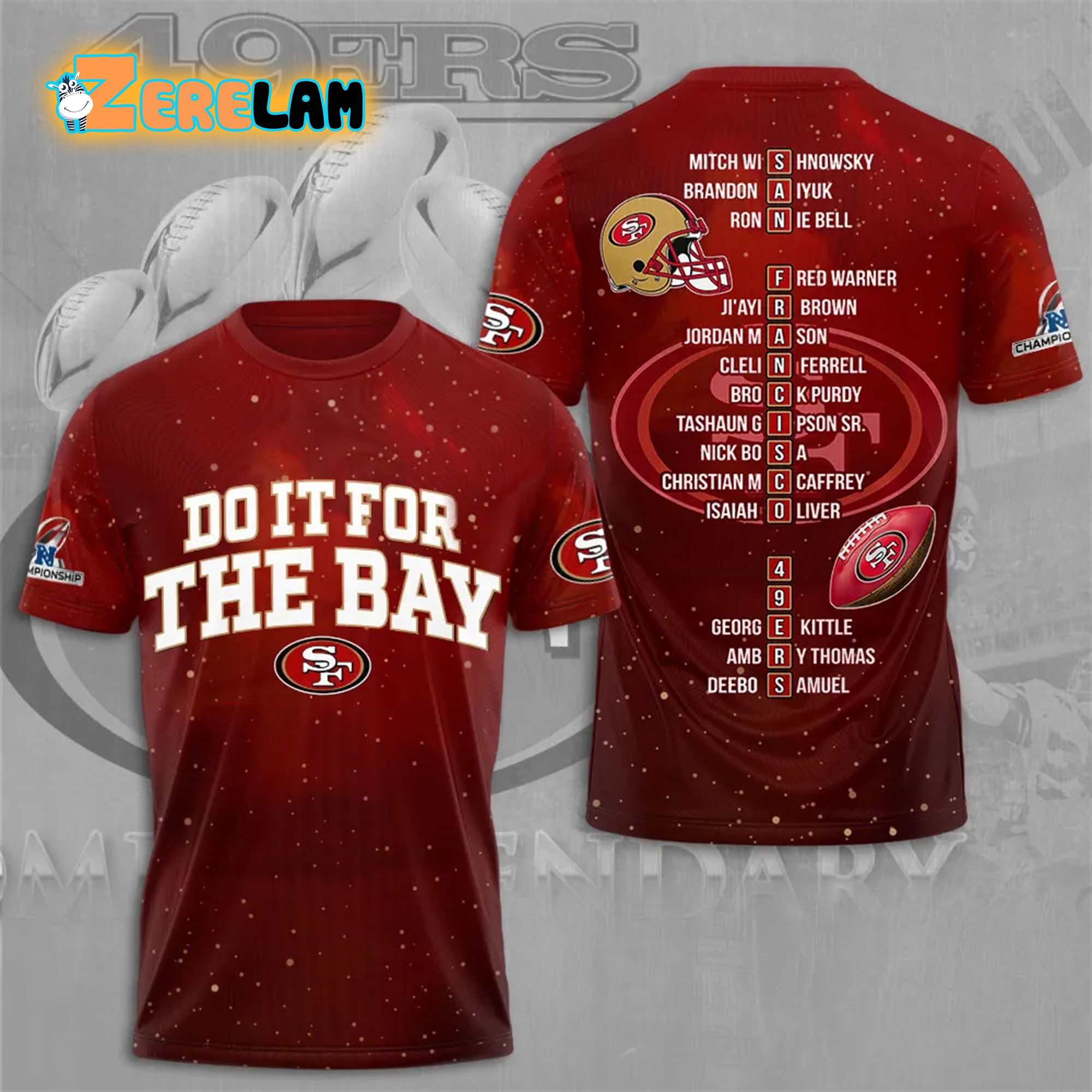 49ers Championship Do It For The Bay Shirt - Zerelam